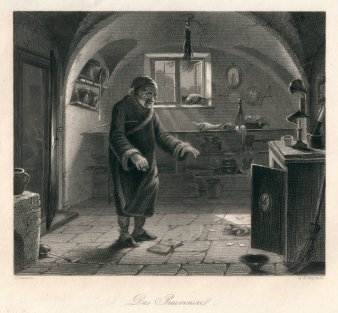 Albert Henry Payne (1812-1902), Das Praevenire, Stahlstich nach C.G.Naumann, D2422-1