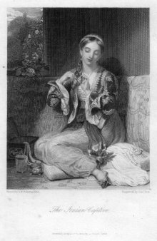 Charles Fox (1794-1849), The Ionian Captive, Stahlstich nach H.W.Pickersgill, D2341-9