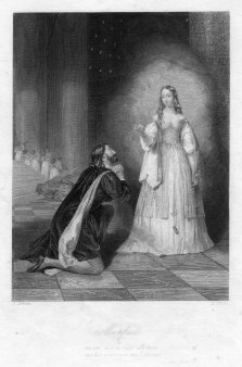 Lumb Stocks (1812-1892), Manfred, Stahlstich nach A. Herbert, D2342-12