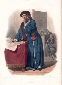 Charles-Victor Normand (1814-18??), Dunois, Stahlstich nach A.-L.Leloir, D2376-07