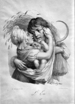 Francois Séraphin Delpech (1778-1825), L` Eté, Lithographie nach L. Boilly, D2596
