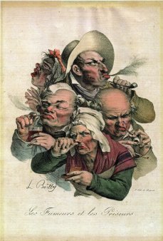 Francois Seraphin Delpech (1778-1825), Les Fumeurs et les Priseurs, nach L. Boilly, D2564