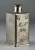 Schnupftabakflasche, Tabatiere 1890, Zinn, D2553-3-1