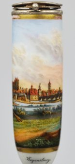  D2831-1Panorama von Regensburg