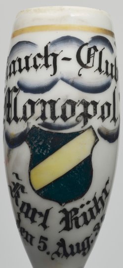 D2803-4- Rauch – Club Monopol, Porzellanpfeife, D2803-4