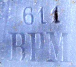 Wiederbelichtung von 611-Marke Bildplatte 010