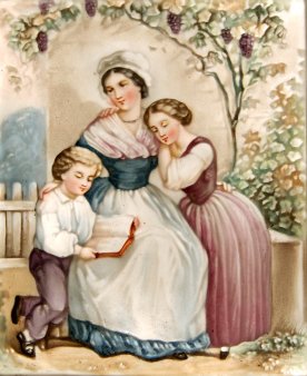 BPM 612 - Mutter mit ihren zwei Kindern