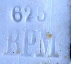 Wiederbelichtung von 625-Marke Stövchen Bildplatte 001