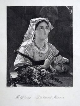 D1623 Maes, Betende Römerin