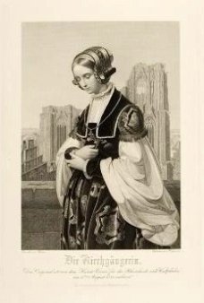 A0039 Die Kirchgängerin nach Blanc