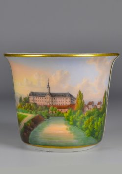 Kloster Roßleben, Porzellanmalerei, Tasse, D1935