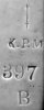KPM 397 Marke
