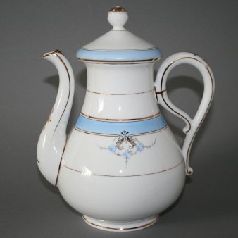 Buckauer Porzellanmanufaktur, Kaffeekanne um 1878, D0622-121-04
