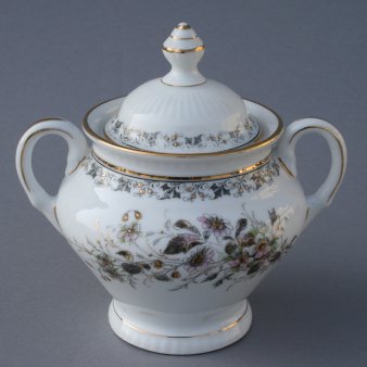 Buckauer Porzellanmanufaktur, Zuckerdose um 1885, D0689-159-10