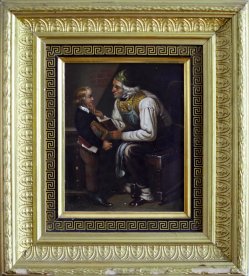 1760 Großvater mit Rahmen