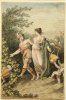 Carl August Schwerdgeburth (1785-1878), Kupferstich nach Johann Heinrich Ramberg (1763-1840), Hermes und Aphrodite, D2010