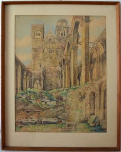 D0552-1 Magdeburg, Johanniskirche 1951, Karl Friedrich