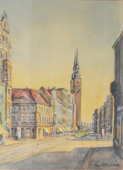 Karl Friedrich (1898-1989) Magdeburg Breiter Weg, D0874-0